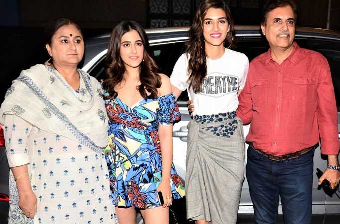 Kriti Sanon's Family Picture