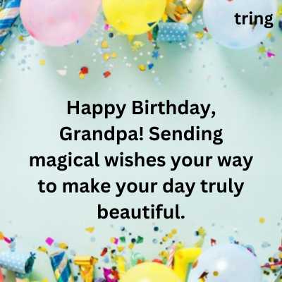 Digital Birthday Greeting Card For Grandfather