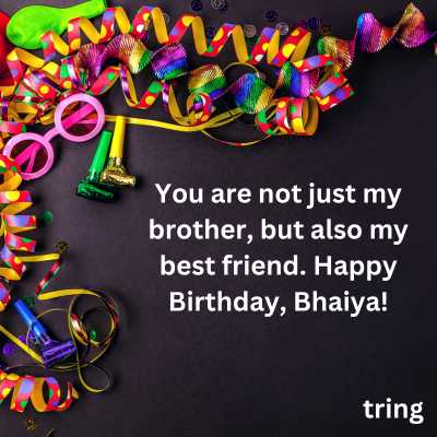 Cute Birthday Wishes for Bhaiya in English