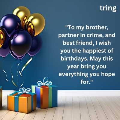 Birthday Quotes for Brother