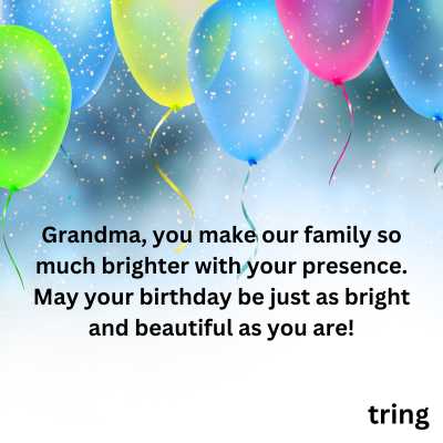 Best Birthday Wishes for Grandma