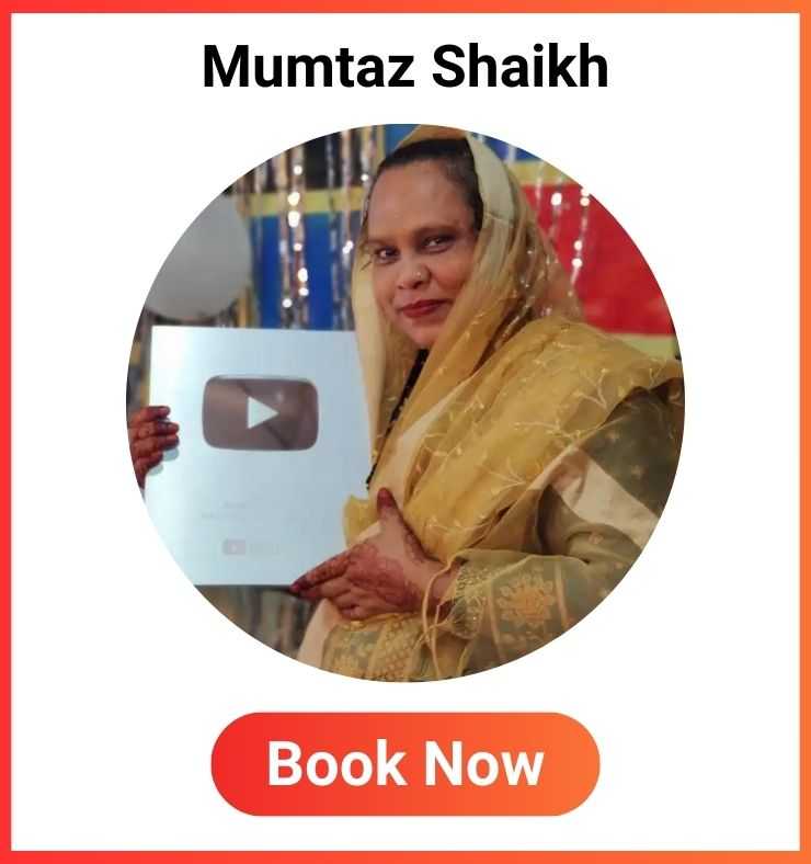 Book Mumtaz Shaikh For Food Event in Hyderabad