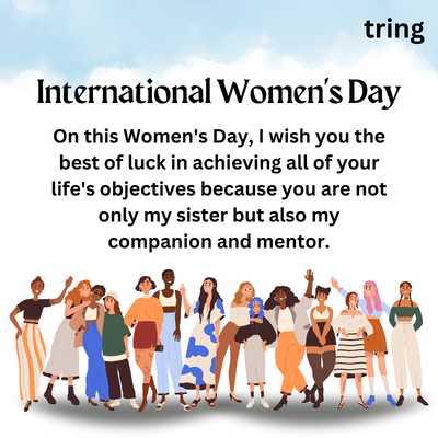 Women’s Day Wishes For Sister