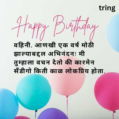 Funny Birthday Wishes For Vahini In Marathi