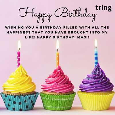 80+ Heartfelt Birthday Wishes for Masi - Make Her Day Memorable