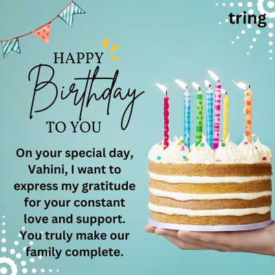 160+ Heartwarming Birthday Wishes for Vahini: Celebrate Her Special Day ...