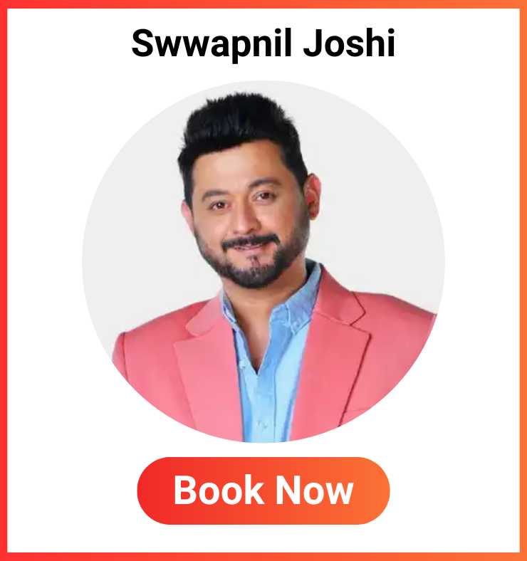 Book Swwapnil Joshi for Movies