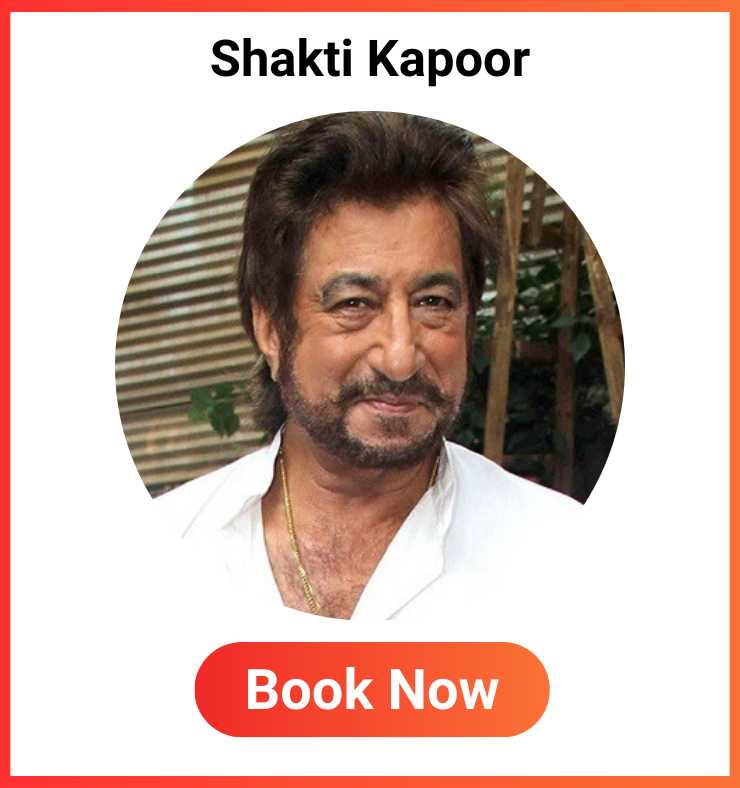 Book Shakti Kapoor for movies