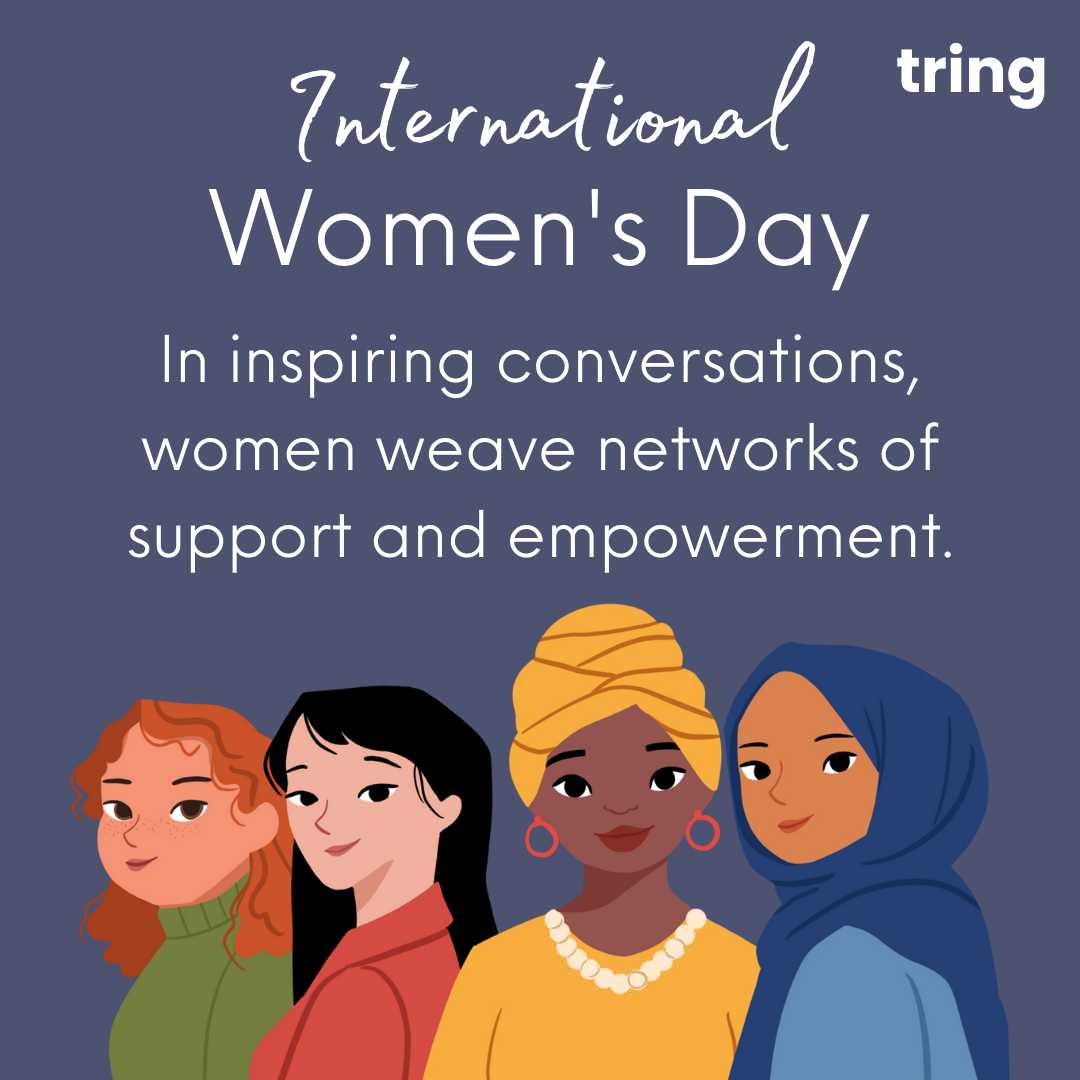 Women's Day image - Inspiring conversation between women