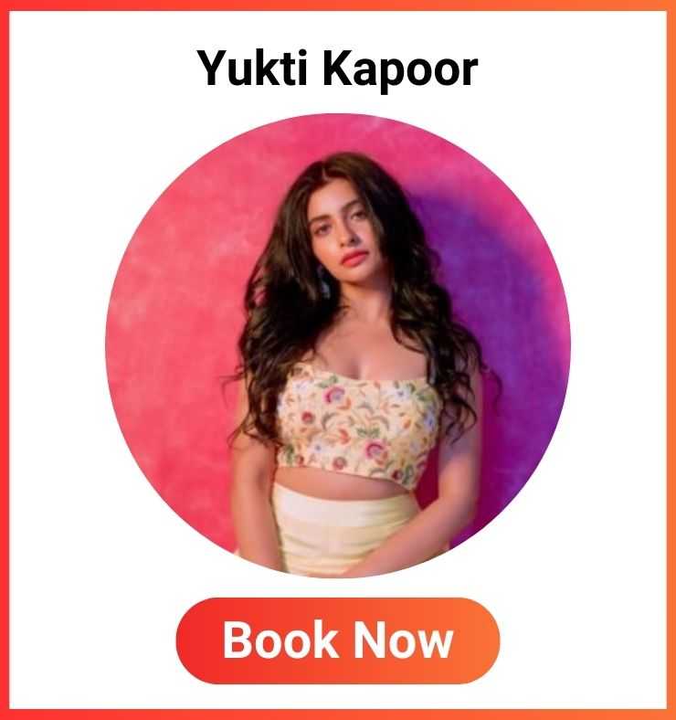 Book Yukti Kapoor for College Sorority Party