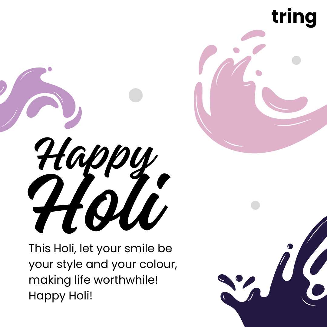 Shades of blissful tints on Holi