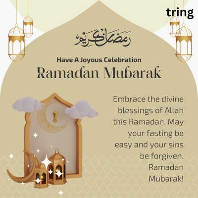 Ramadan Mubarak Wishes for WhatsApp