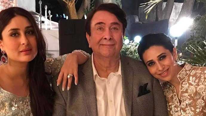 Kareena, Karishma, and Randhir Kapoor