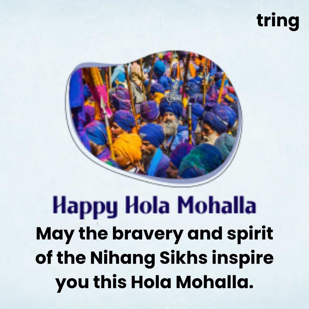 Nihang Sikhs Hola Mohalla celebration