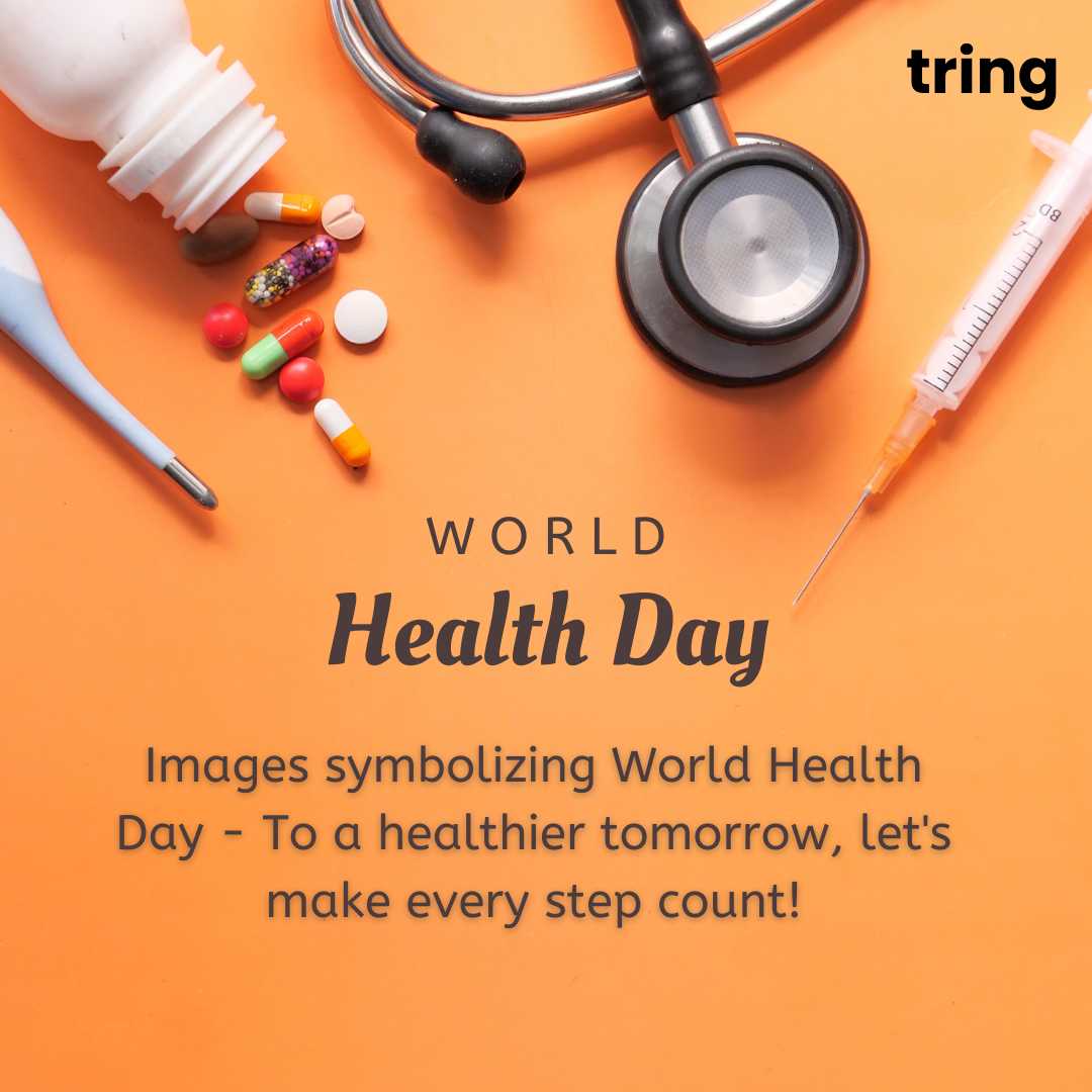 Images symbolizing World Health Day