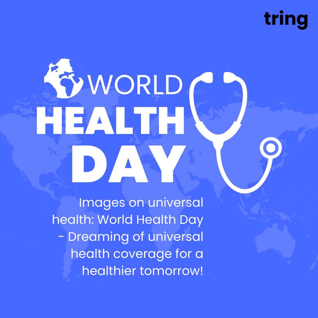 Images on universal health: World Health Day