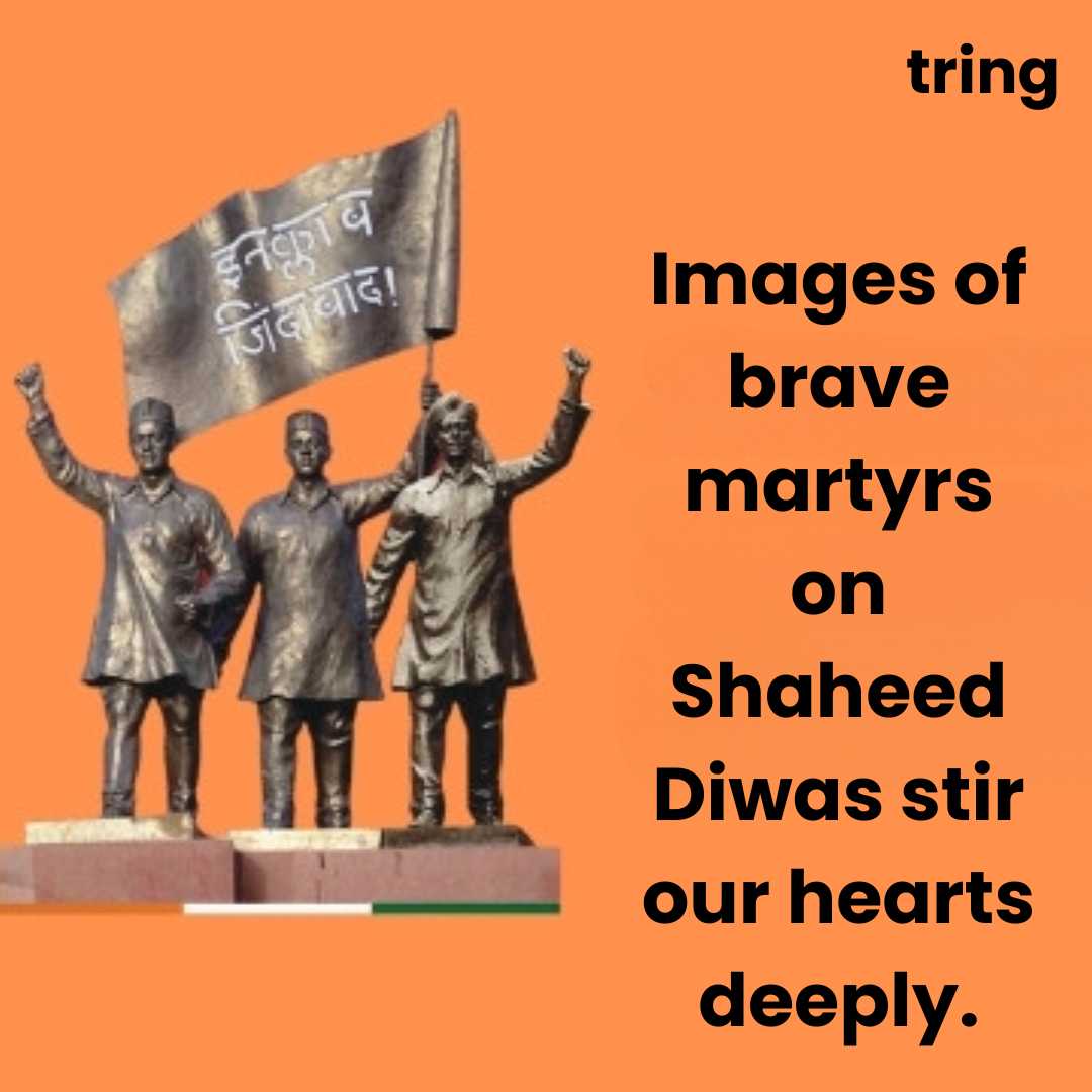 Images of brave martyrs Shaheed Diwas