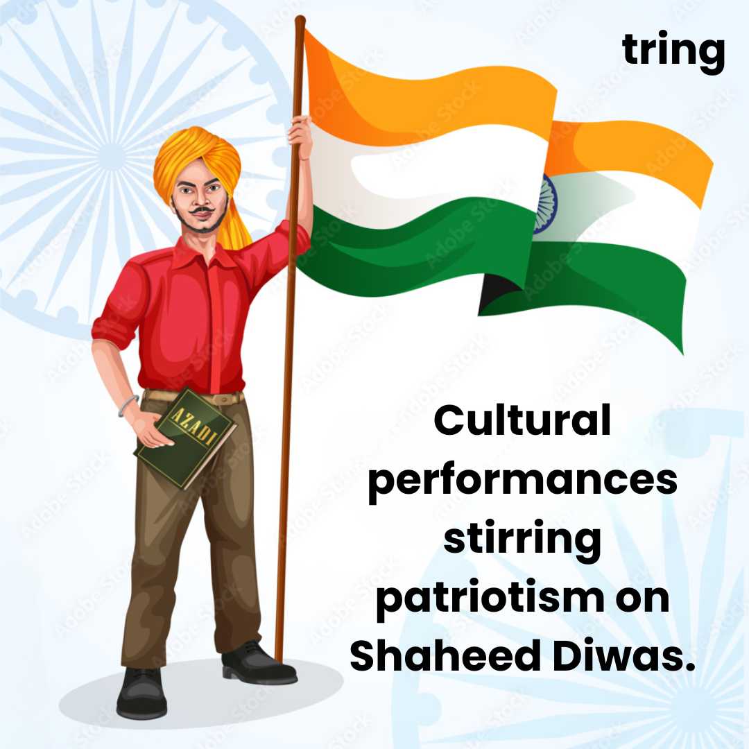 Shaheed Diwas cultural performances images