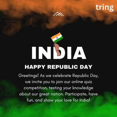 Digital Republic Day Invitation Messages 2024