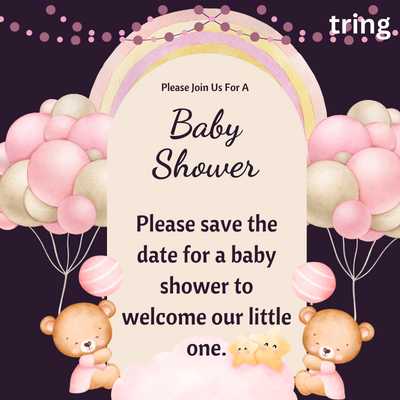 Cute Baby Shower Invitation Messages