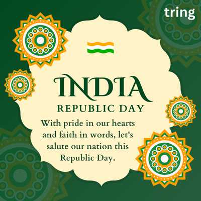 Republic Day Greeting Card Wishes