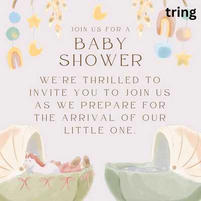 Thoughtful Baby Shower Invitation Messages