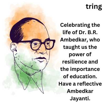 Ambedkar Jayanti Greeting Card Messages 