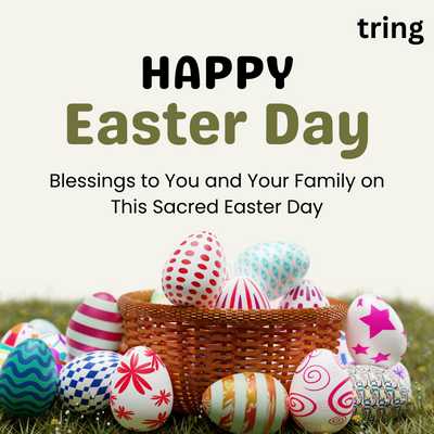 Sacred Easter day family blessings