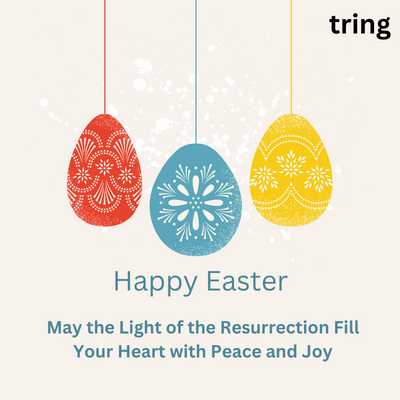 Easter resurrection light peace joy