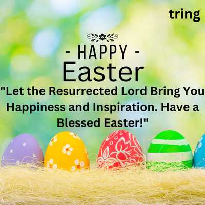 Happiness inspiration from Resurrected Lord Easter