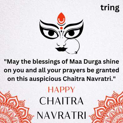 "Blessing and prayer wishes for Navratri 2024"