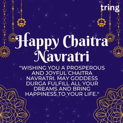 "Joyful and prosperous Chaitra Navratri 2024 wishes"