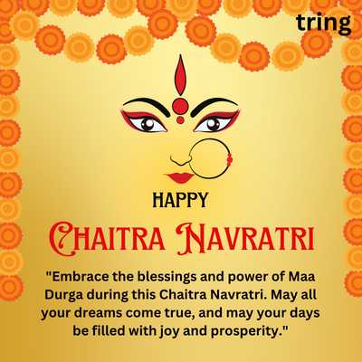 "Blessings of Maa Durga during Chaitra Navratri 2024"