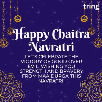 Celebrating victory of good Navratri