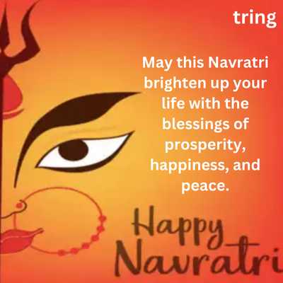 Brighten life Navratri blessings