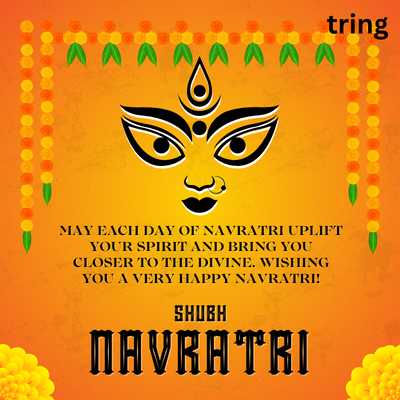 Daily divine upliftment Navratri wishes