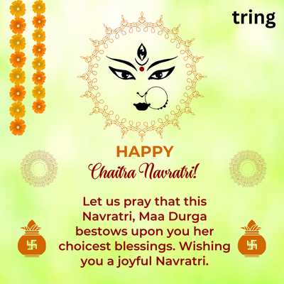 Joyful Navratri Maa Durga blessings