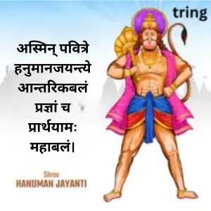 Hanuman Jayanti Wishes In Sanskrit (10)