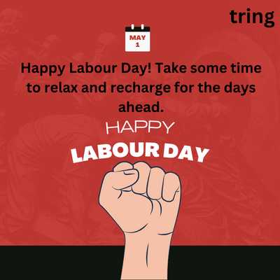 Happy Labour Day! Take some time to relax and recharge for the days ahead.