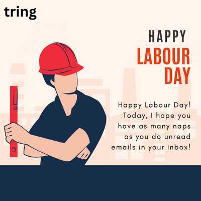 Happy Labour Day! Today, I hope you have as many naps as you do unread emails in your inbox!