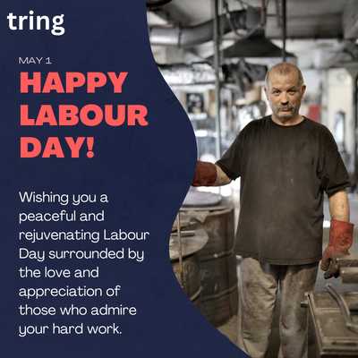 Wishing you a peaceful and rejuvenating Labour Day surrounded by the love and appreciation of those who admire your hard work.