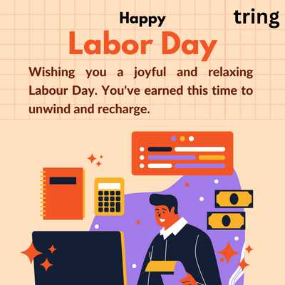 Wishing you a joyful and relaxing Labour Day. You've earned this time to unwind and recharge.