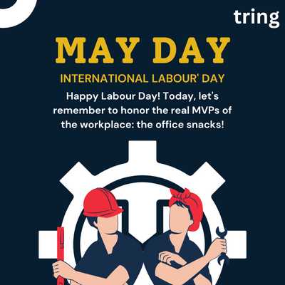 Happy Labour Day! Today, let's remember to honor the real MVPs of the workplace: the office snacks!