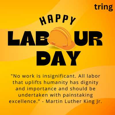 "No work is insignificant. All labor that uplifts humanity has dignity and importance and should be undertaken with painstaking excellence." - Martin Luther King Jr.