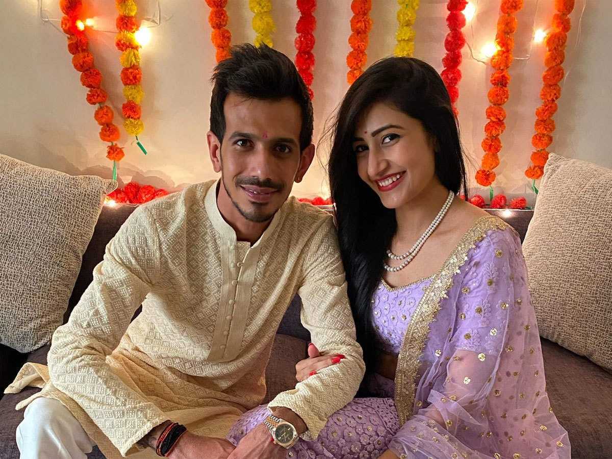 Yuzvendra Chahal and Dhanashree Verma