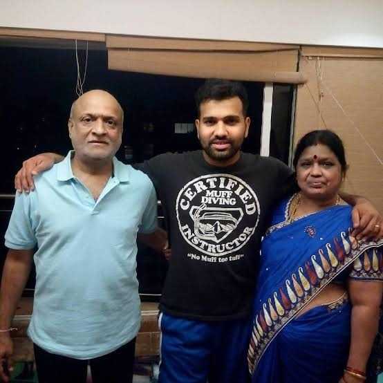 Rohit Sharma's Parents