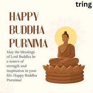 May the blessings of Lord Buddha be a source of strength and inspiration in your life. Happy Buddha Purnima!