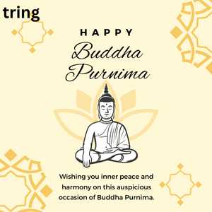 Wishing you inner peace and harmony on this auspicious occasion of Buddha Purnima.