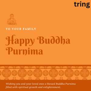 Wishing you and your loved ones a blessed Buddha Purnima filled with spiritual growth and enlightenment.