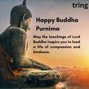 May the teachings of Lord Buddha inspire you to lead a life of compassion and kindness.